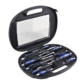 Jogo de Chaves Fenda e Phillips com 10 Peças 10120 RIOSUL