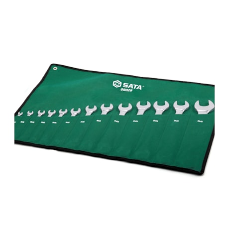 Jogo de Chaves Fixa de 6 a 32mm com 13 Peças ST09029SJ SATA-5fb4ade8-0046-4f4c-9e93-6a41aea7b763