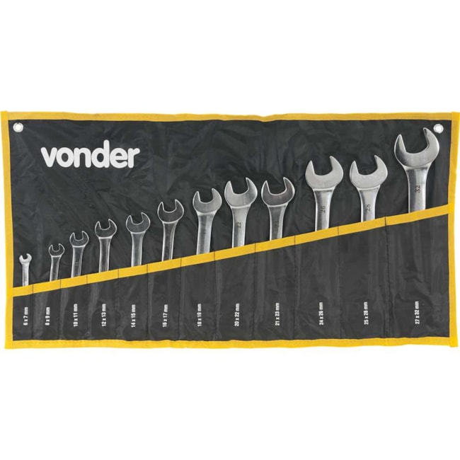 Jogo de Chaves Fixas 6 a 32mm 12 Peças 3731063200 VONDER-7d382a32-f09f-4023-a873-31ac2b2023b3