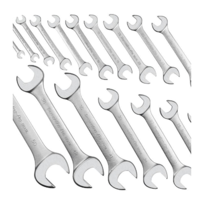 Jogo de Chaves Fixas 6mm a 50mm com 18 Peças 44610218 TRAMONTINA PRO-7965f901-349f-4b9a-8e53-809497603358