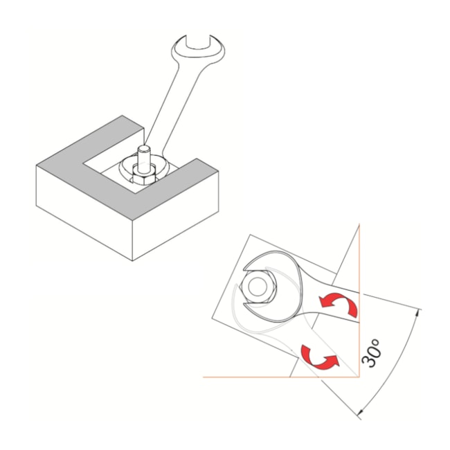 Jogo de Chaves Fixas 8mm a 22mm com 7 Peças 44610207 TRAMONTINA PRO-d7336032-c805-4185-9541-0b9e9f9c4811