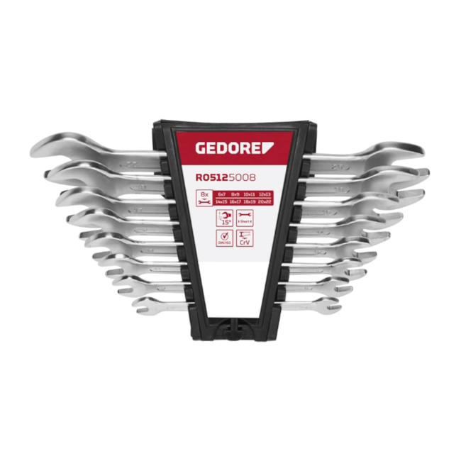 Jogo de Chaves Fixas com 8 Peças R05135008 GEDORE RED-cf3c2f73-d8d8-4b77-86aa-09839e32f25c