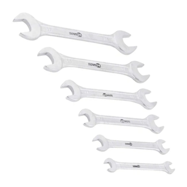 Jogo de Chaves Fixas de 6mm a 17mm com 6 Peças 3601061700 NOVE54-a04c598f-5de2-4e31-84c0-cfdd00b739dc