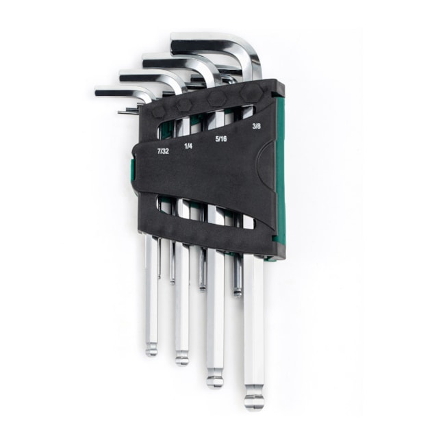 Jogo de Chaves Hexagonais Abauladas Longas com 12 Peças ST09106SJ SATA-a0302d68-6c58-473b-892f-b2ce45933c72