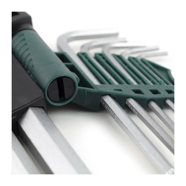 Jogo de Chaves Hexagonais Abauladas Longas com 9 Peças ST09105ASJ SATA-dabcb1d6-cc0f-4c23-a0b5-997e527a6efa