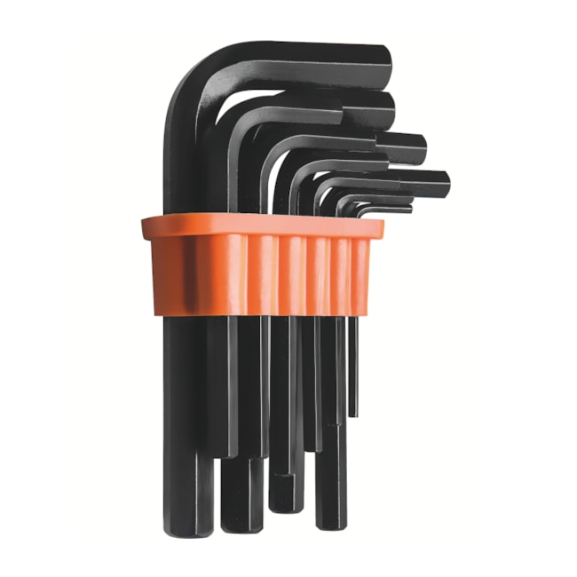 Jogo de Chaves Hexagonais Allen L 3 A 14MM 10 Peças 44400/210 TRAMONTINA PRO-190512f5-2784-4cff-8212-3e7db4f0a913