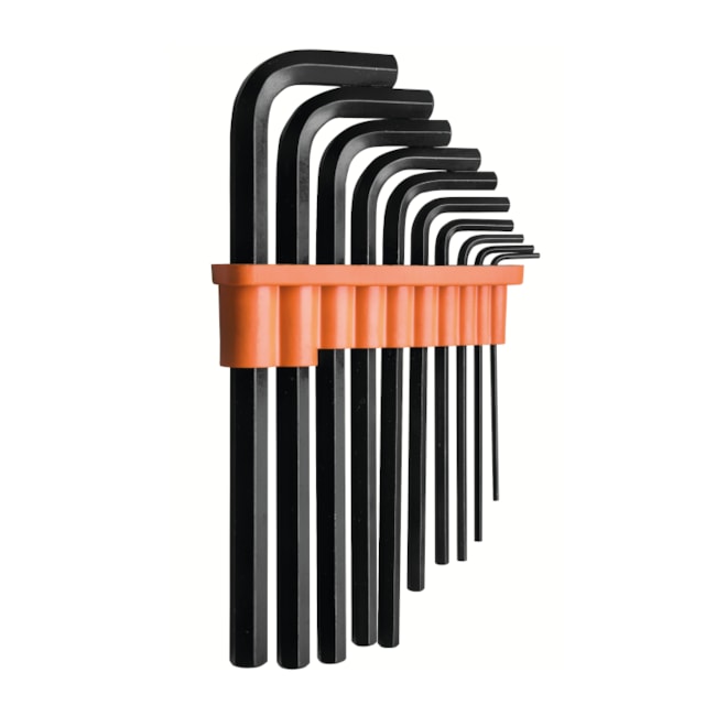 Jogo de Chaves Hexagonais Allen L Longas 2 A 10MM com 10 Peças 44421/200 TRAMONTINA PRO-0d38e2e5-c6f2-452a-98ba-f20862e3bea5