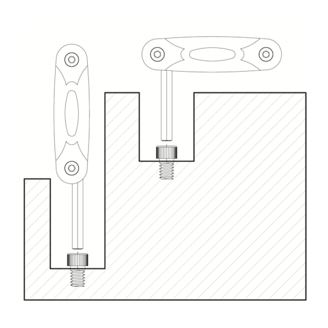 Jogo de Chaves Hexagonais Armação 7 Peças 2 A 8MM 44401/207 TRAMONTINA PRO-2e4944b9-3112-478f-9fe2-a035f8c7f761
