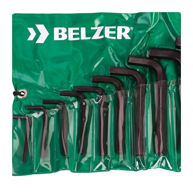 Jogo de Chaves Hexagonais L Allen Longa 12 Peças 5/32