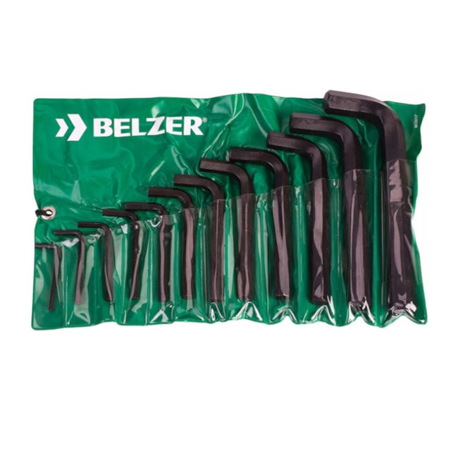 Jogo de Chaves Hexagonais L Allen Longa 12 Peças 5/32