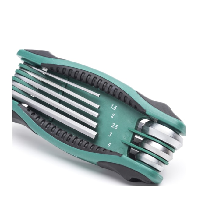 Jogo De Chaves Hexagonais L Allen Tipo Canivete 8 Peças 1.5 A 8MM ST09121SJ SATA-11bbec52-4072-4b7d-aaaf-9e42912ff91c