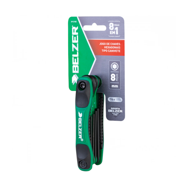 Jogo de Chaves Hexagonal 1.5 a 8mm Tipo Canivete 8 Peças 09121BZ BELZER-9654aa08-756e-4abf-8fa3-cdf06aa88b6c