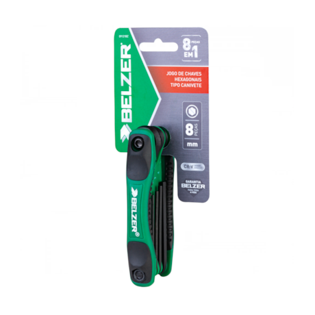 Jogo de Chaves Hexagonal 1.5 a 8mm Tipo Canivete 8 Peças 09121BZ BELZER-77aaa652-f219-4e5c-99fd-1d0ef7422a61