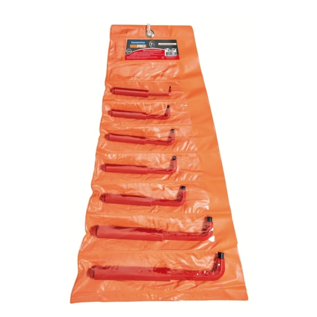 Jogo de Chaves Hexagonal 3 a 12mm Isolada 1000V IEC com 7 Peças 44318907 TRAMONTINA PRO-26becbfa-dd9a-4608-91fa-6a6efe29e0d4