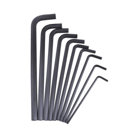 Jogo de Chaves Hexagonal L Longa 4.0 a 14mm com 10 Peças ST09144L SATA-1912f381-3a39-42cb-901a-c8023dd910b5