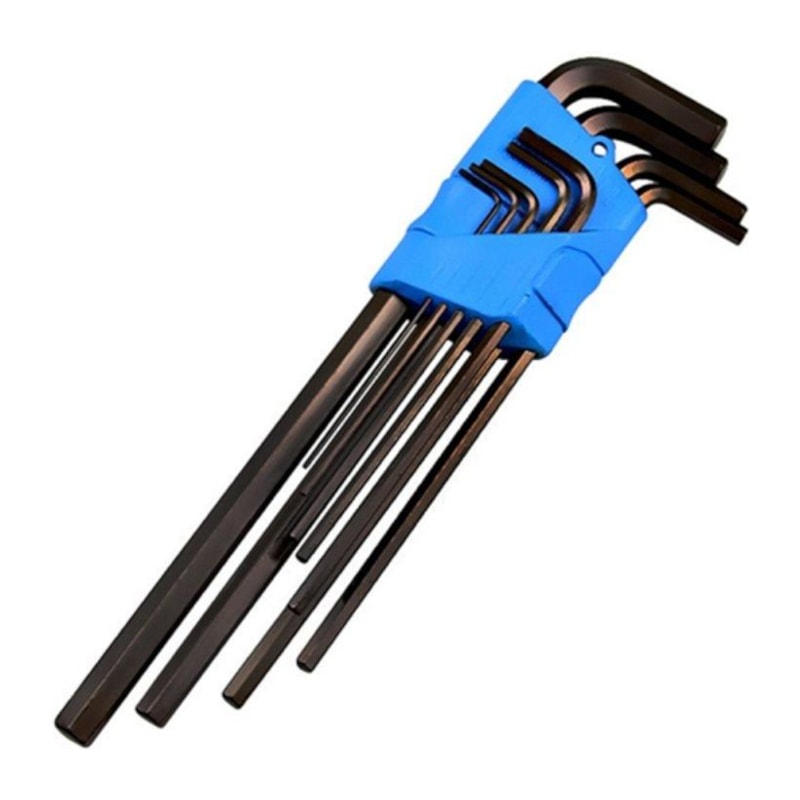 JOGO DE CHAVES HEXAGONAL LONGA L COM 9 PEÇAS 42L-9M GEDORE