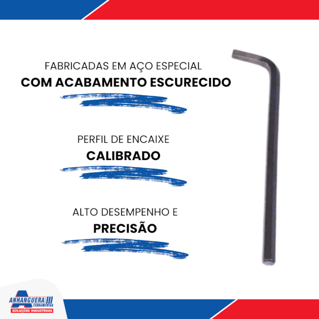 Jogo de Chaves Hexagonal Longa L com 9 Peças 42L-9M GEDORE-47298b98-c39c-4b6d-8fba-7680f09ffd4f