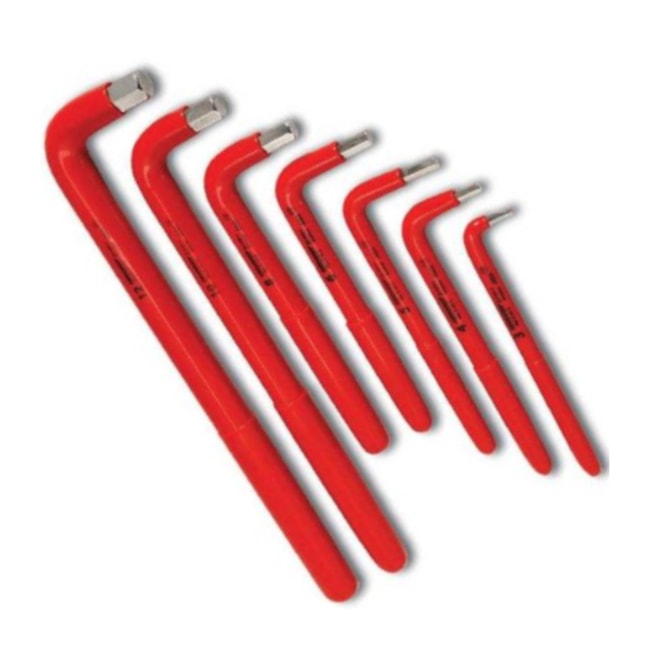 Jogo de Chaves Isoladas Hexagonal Allen 1000V VDE com 7 Peças V42-7M GEDORE-6d5d0cb8-ce94-4af4-a537-e5b4ab841265