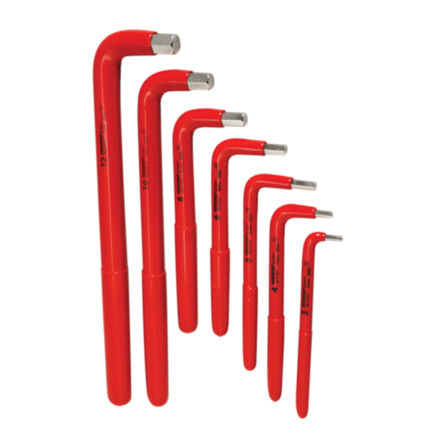 Jogo de Chaves Isoladas Hexagonal Allen 1000V VDE com 7 Peças V42-7M GEDORE-ac8c161c-e2e4-43b0-b70c-3f4607078172