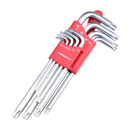 Jogo de Chaves Perfil Hexalobular T10 à T50 430TXL ROBUST-35e73e37-0335-4a74-b41c-a5bf4399aac5