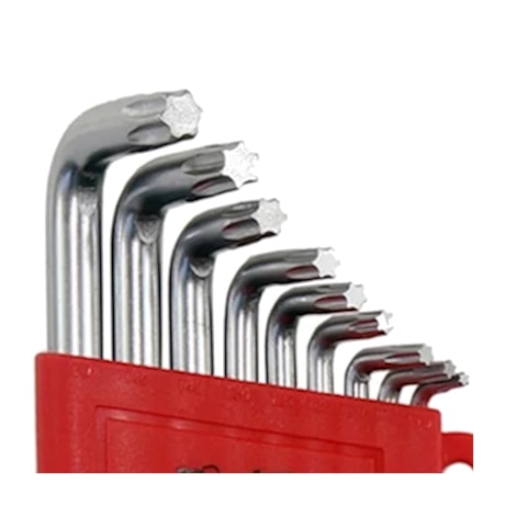 Jogo de Chaves Torx L Curta T10 a T50 9 Peças 123059 MTX-6eb6eacd-5bc8-4d41-9ca2-574ae9352bbc