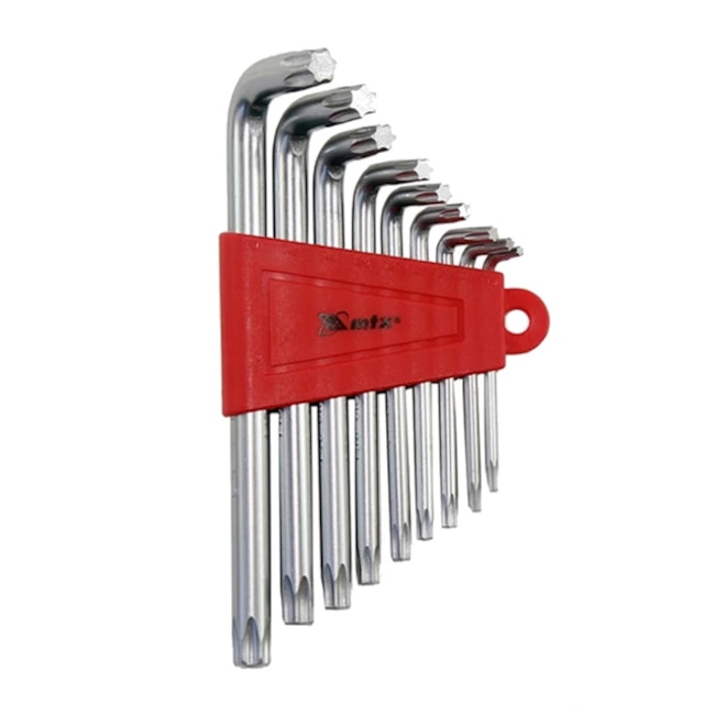 Jogo de Chaves Torx L Curta T10 a T50 9 Peças 123059 MTX-f8be1560-78d6-4abc-852b-87cc6bf5ea4d