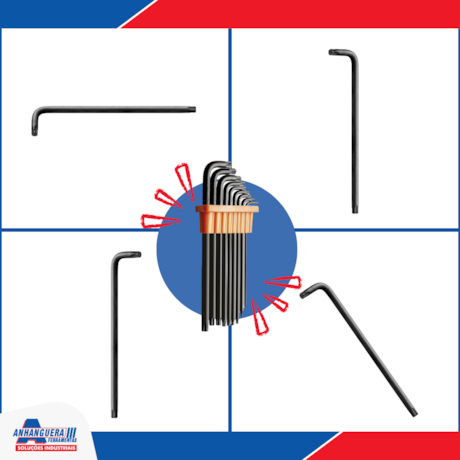 Jogo de Chaves Torx Longas L 9 Peças 44452/209 TRAMONTINA PRO-55094cd9-8786-4bbf-a0bd-b50f1b0e5019