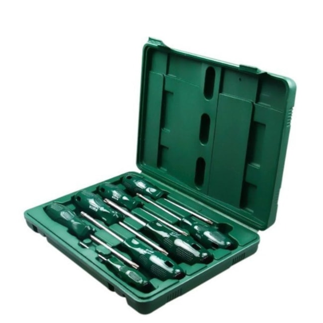 Jogo de Chaves Torx Reta Cabo T8 a T40 com 8 Peças ST09307SJ SATA-394ff2b1-5403-4dfe-aa31-892c36835f62