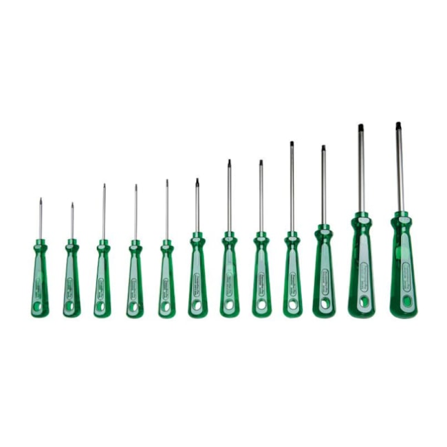Jogo de Chaves Torx T6 a T45 com 12 Peças 44350212 TRAMONTINA PRO-18e72879-3d25-4408-85b0-9c8bc656a4b4