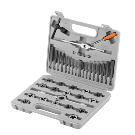 Jogo de Cossinete e Machos Manuais M3 - M12 com 40 Peças 7731555 SPARTA-ff8223b1-9cf1-4133-8e91-f0a4ace47516