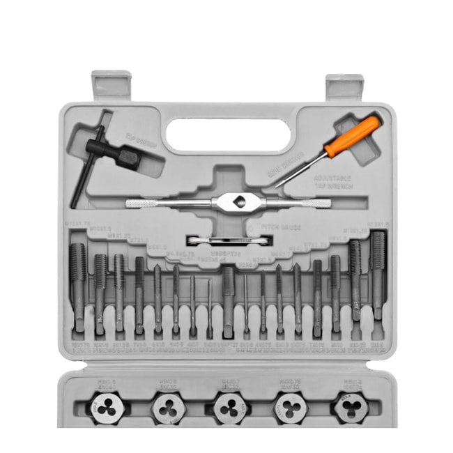 Jogo de Cossinete e Machos Manuais M3 - M12 com 40 Peças 7731555 SPARTA-f6a3a2a4-1c69-4353-a9c7-b3e82c9e1724