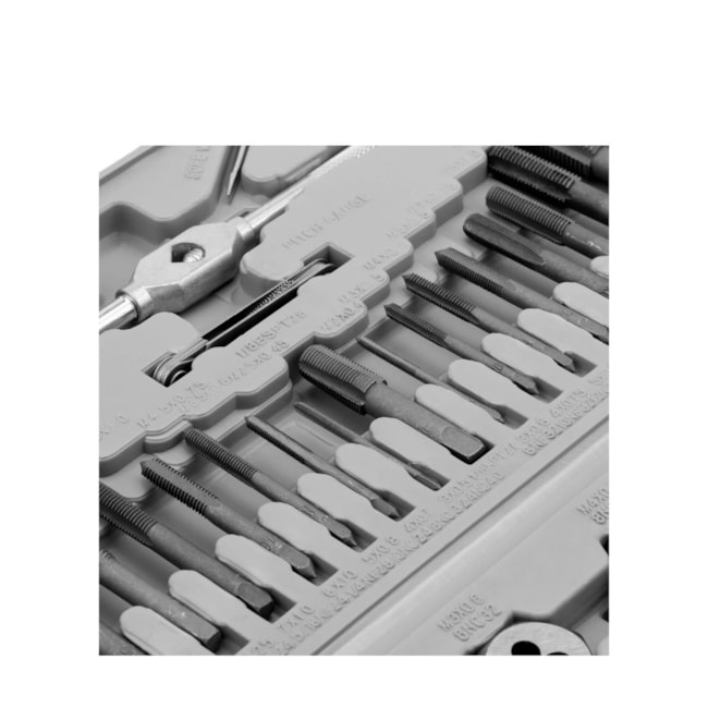 Jogo de Cossinete e Machos Manuais M3 - M12 com 40 Peças 7731555 SPARTA-0c613360-7da7-4e99-bbec-8435ac2f6fdc