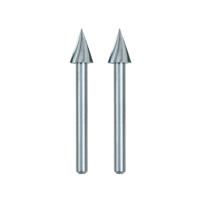 Jogo de Escareador Cone 6,4mm para Gravar Micro Retífica de 125 com 2 Peças 26150125AC DREMEL-dff27552-0ad4-4a18-ba67-668bdd65d228