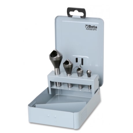 Jogo de Escareador HSS 2 a 20mm 4 Peças 426SB/SP4 BETA-99925440-9684-4c50-97f7-411abd2f5c97