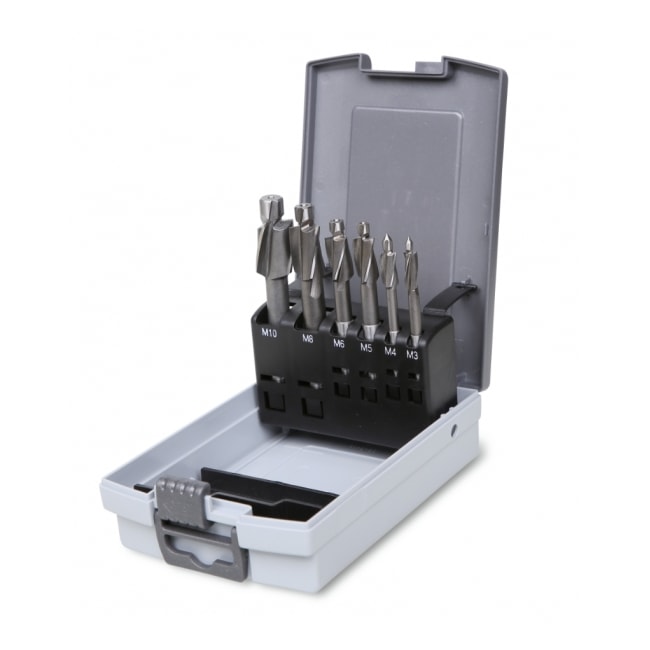 Jogo de Escareador HSS com Guia 6 Peças 004210019 BETA-c217fa44-731e-405e-b9fc-b402883ce4ef