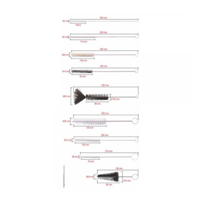 Jogo de Escovas Tubular de Nylon com 9 Peças 6325009000 VONDER-7b7d9a93-55e3-4caf-899c-f25706392923