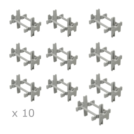 Jogo de Espaçador para Bloco de Vidro 10mm Cinza com 10 Peças 60535 CORTAG-16daad48-0dcf-4cd7-a073-bd9cdbfbf637