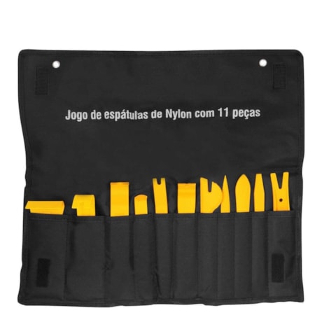 Jogo de Espátulas de Nylon com 11 Peças 3593200011 VONDER