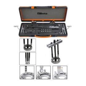 Jogo de Extrator Tipo Bola em Estojo Metálico 1547/C6 BETA