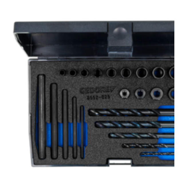Jogo de Extratores de Parafuso 5 a 16mm 25 Peças 8552-025 GEDORE-33d26b03-5b7d-4c66-a09d-3bb428f159a3