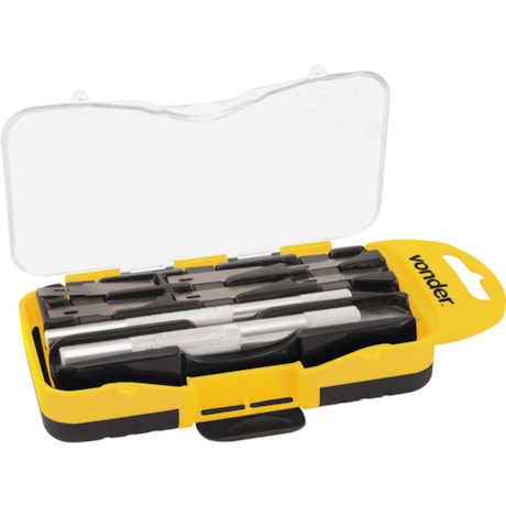 Jogo de Facas de Precisão com 10 Peças 3599472008 VONDER-6c14dc18-1c09-4210-8e9a-6c21a68432d5