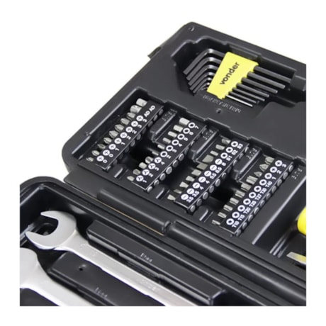 Jogo de Ferramentas 110 Peças com Maleta 3599110104 VONDER-3371ace2-345b-499f-bc65-9b43ede3a545