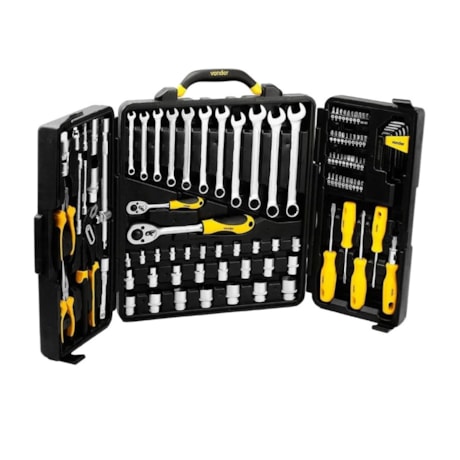 Jogo de Ferramentas 110 Peças com Maleta 3599110104 VONDER-d9ac33ac-5d08-442c-b166-31260677515f