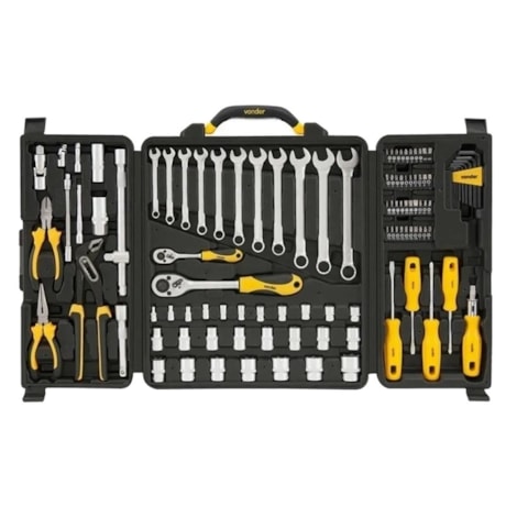 Jogo de Ferramentas 110 Peças com Maleta 3599110104 VONDER-522929f4-0ee3-486a-8593-8b0e02b876f2
