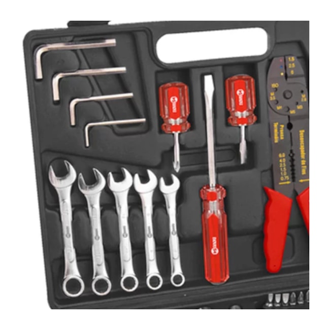 Jogo de Ferramentas com 100 Peças KF 100 com Maleta 3599100101 NOVE54-d4c31d82-0474-4650-b962-4655d7b6011b