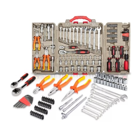 Jogo de Ferramentas com 110 Peças 110002E MAYLE-5917d49a-5f9b-4968-8b85-695b08f15e6c