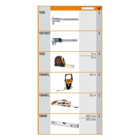 Jogo de Ferramentas com 22 Peças 066000583 da BETA -97a94323-47f6-4c90-817d-d99edb5390eb