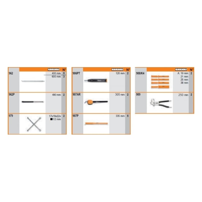 Jogo de Ferramentas com 25 Peças 066000813 BETA-b94e0666-28c6-46b2-9693-e44eebb6acb3