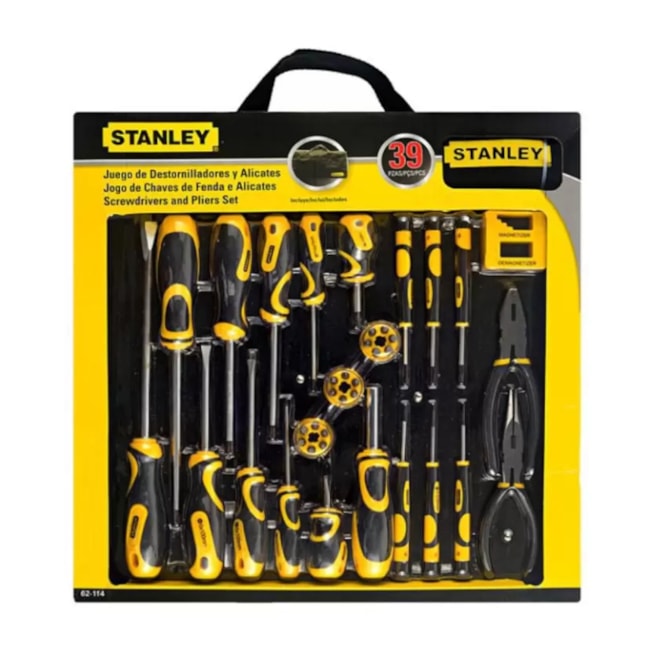 Jogo de Ferramentas com 39 Peças com Mala Nylon 62-114 STANLEY-7e848808-7238-48bc-946b-103cf3ef9643