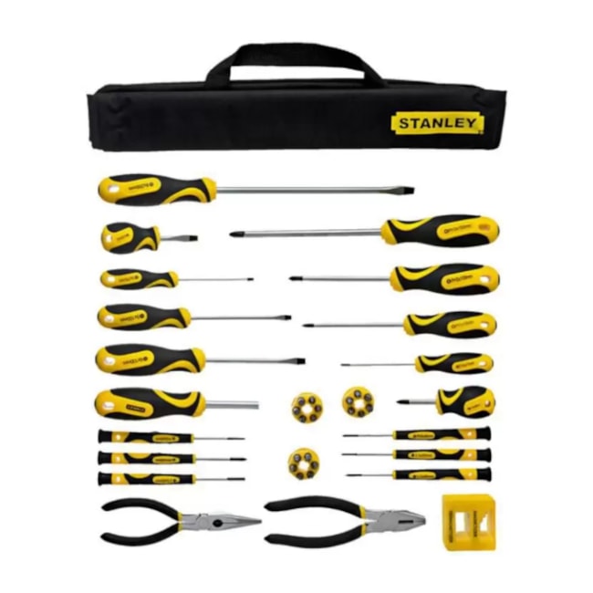 Jogo de Ferramentas com 39 Peças com Mala Nylon 62-114 STANLEY-75d67e8b-d769-4118-99bd-d8c44c90c26a
